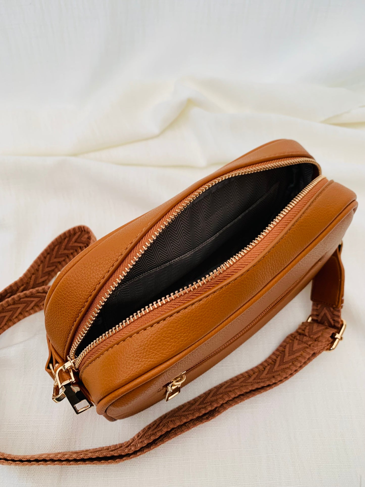 Handtas 'brown charm'