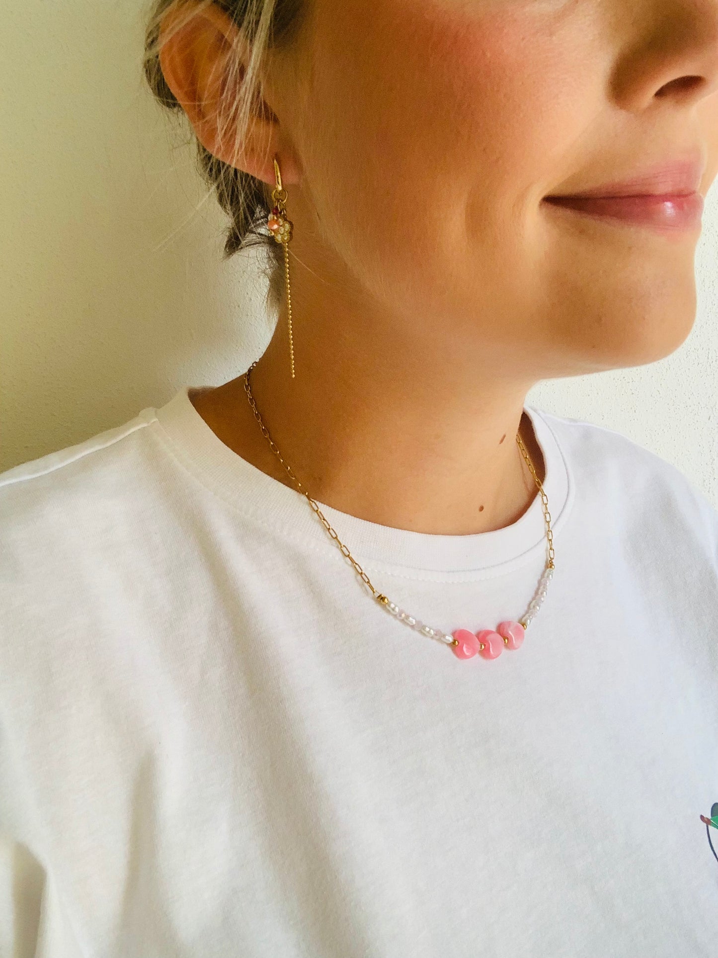 Ketting 'three hearts'
