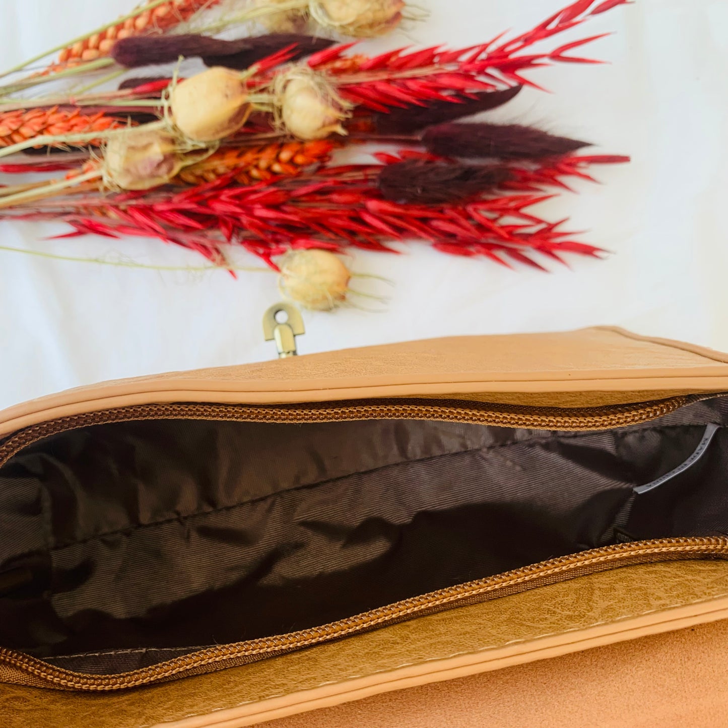 Handtas ‘beautiful brown’