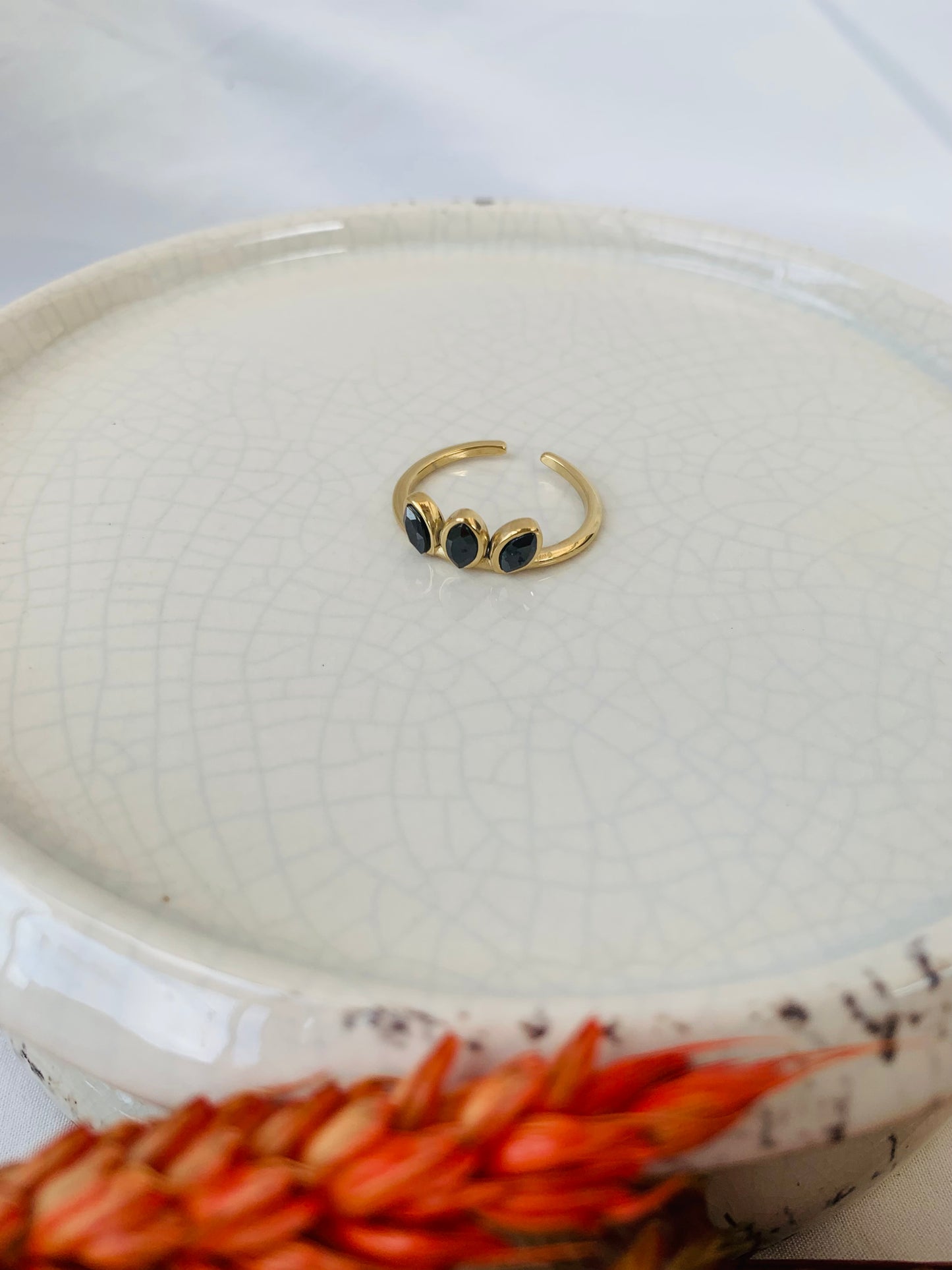 Ring ‘black blossom’