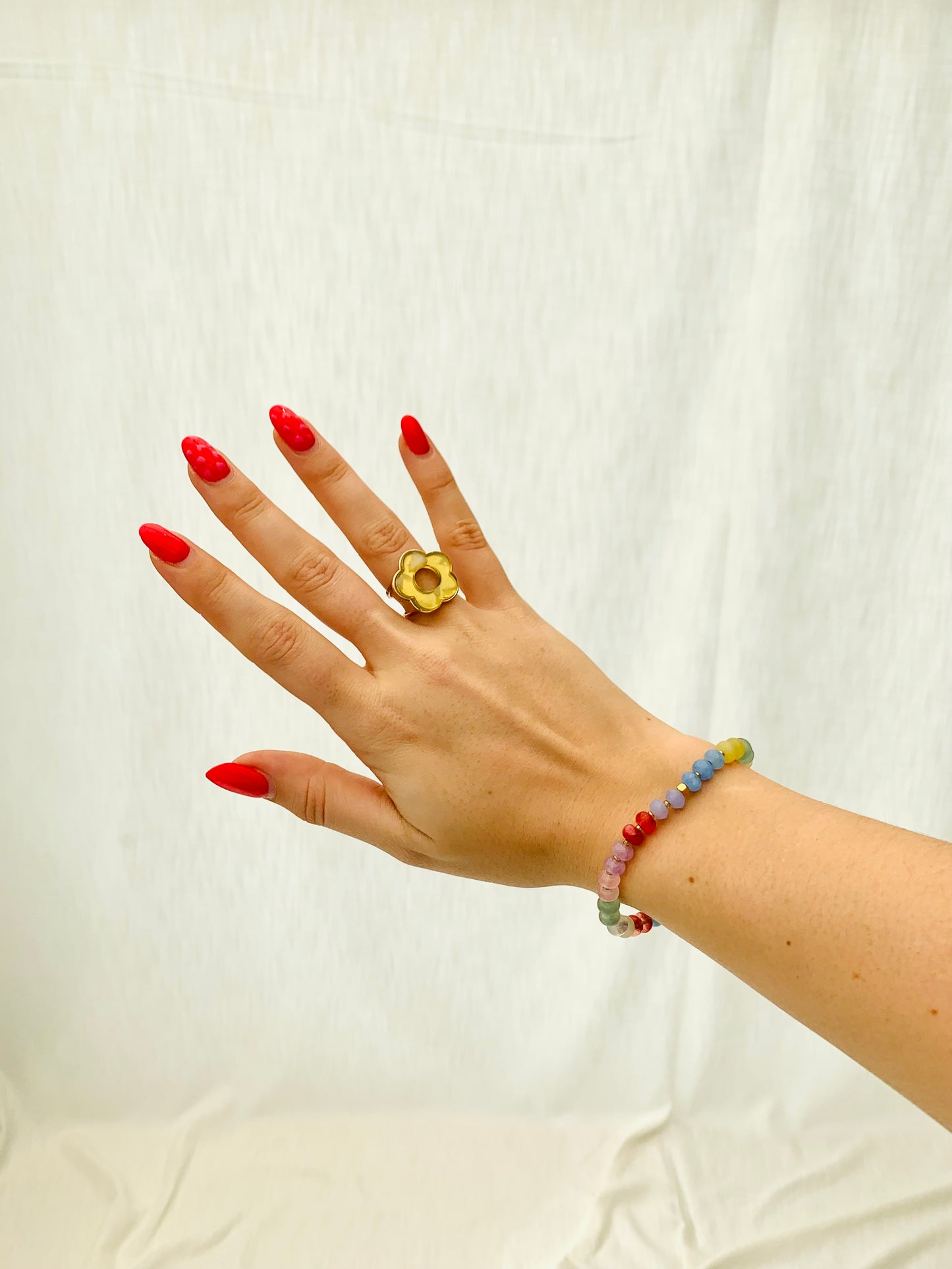 Ring 'green garden bloom'