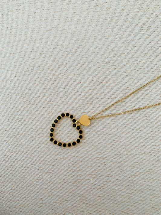 Ketting ‘black heart’