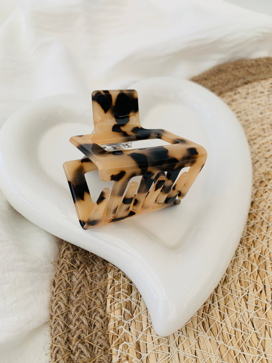 Haarklem ‘black & beige’