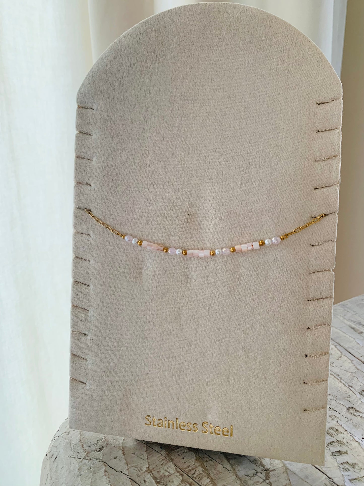 Ketting 'small pearls'
