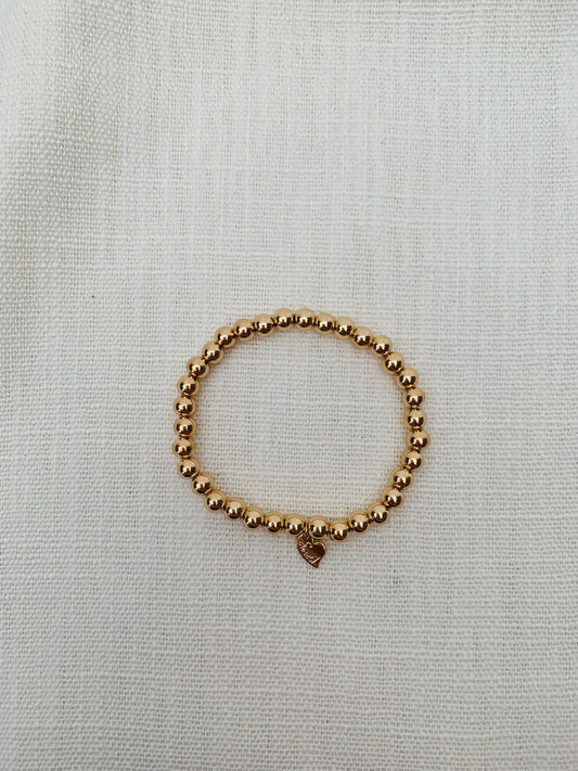 Armband 'golden beads'
