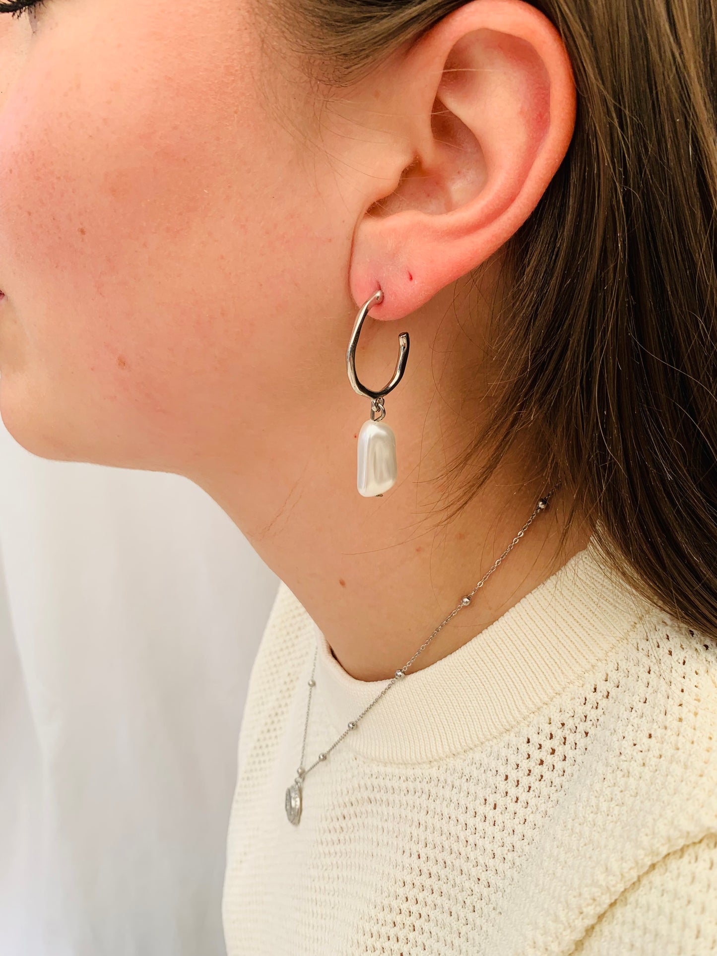 Oorbellen ‘moon drop'