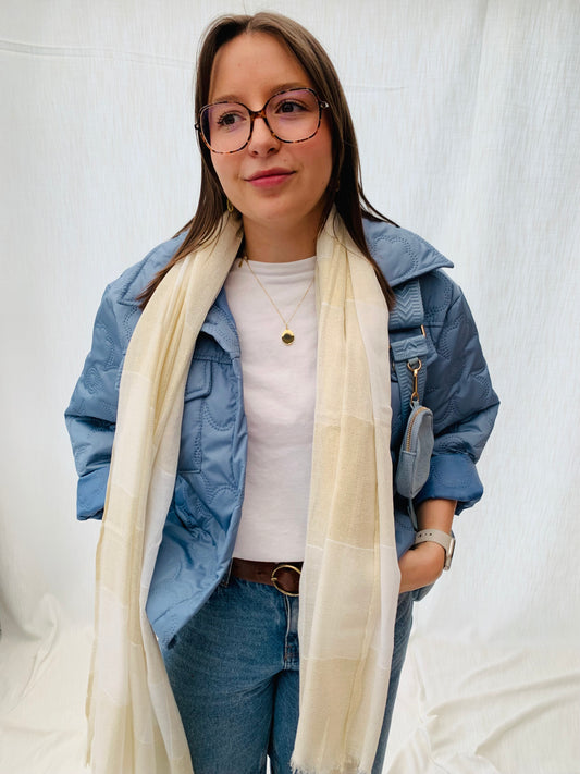 Scarf 'golden sprakle'