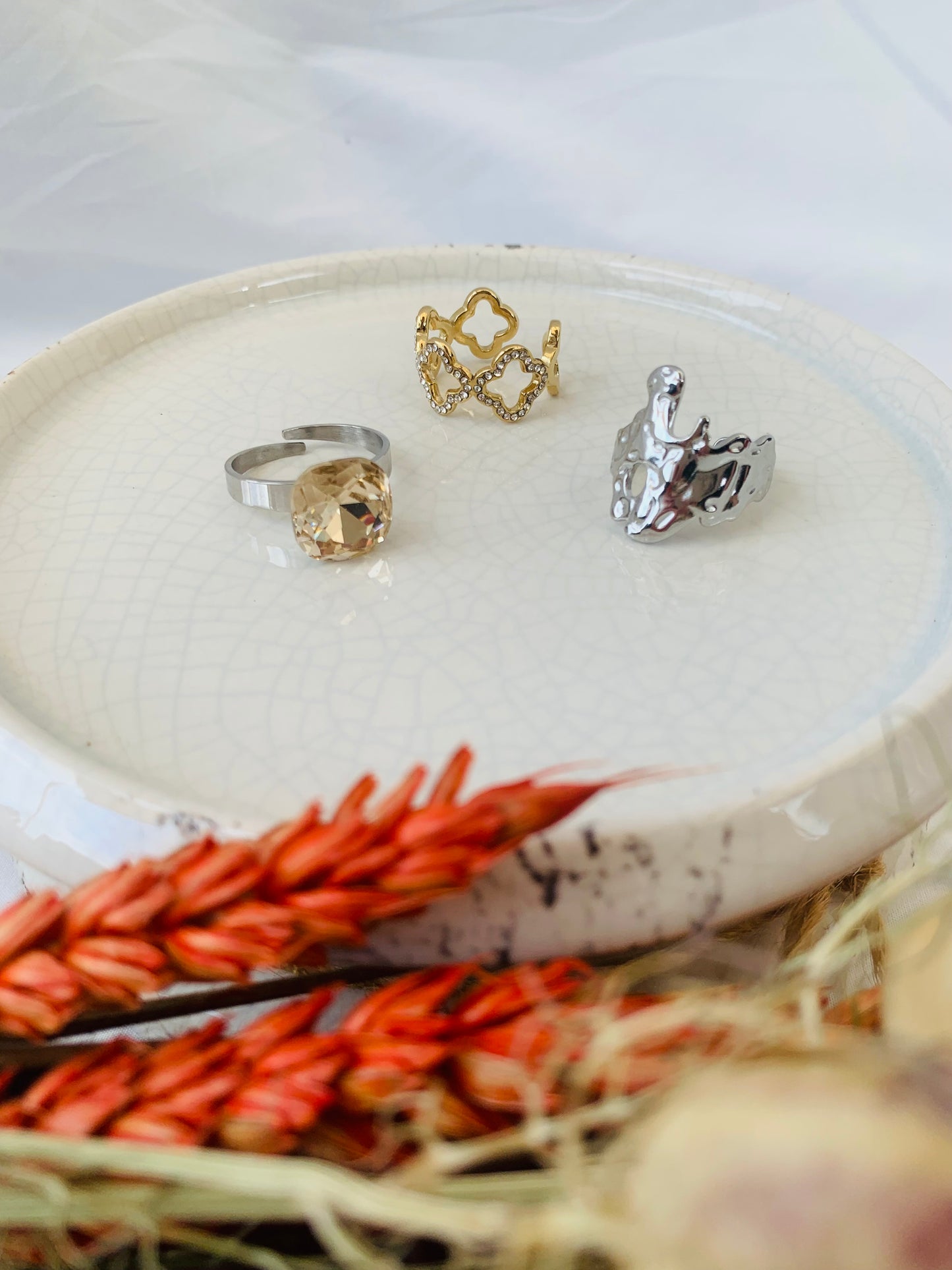 Ring ‘elegant swirl’