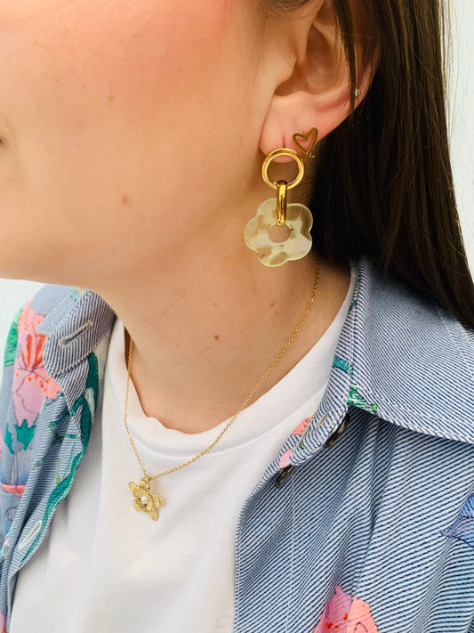 Oorbellen ‘green garden bloom’