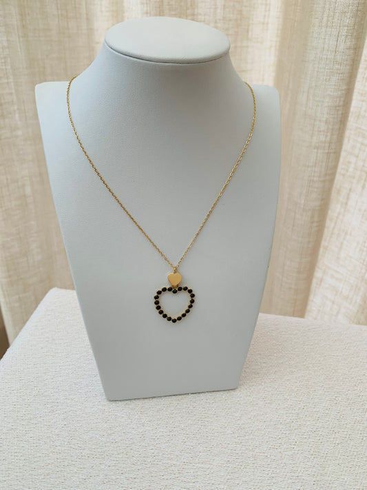 Ketting ‘black heart’