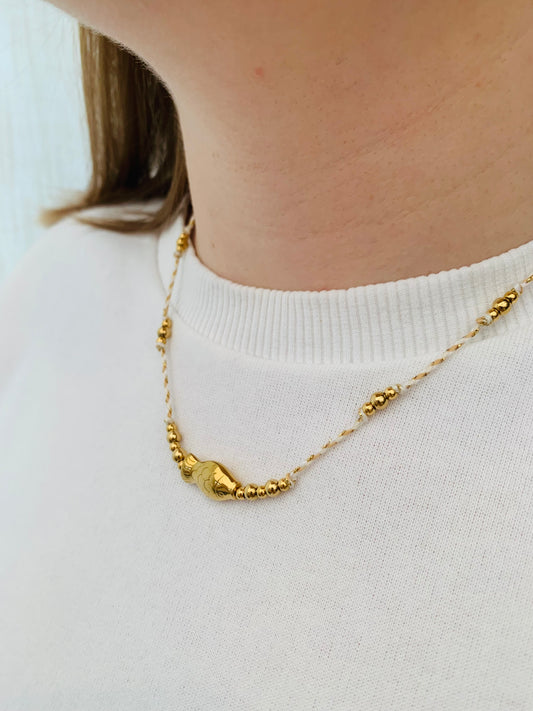 Ketting 'golden fish'