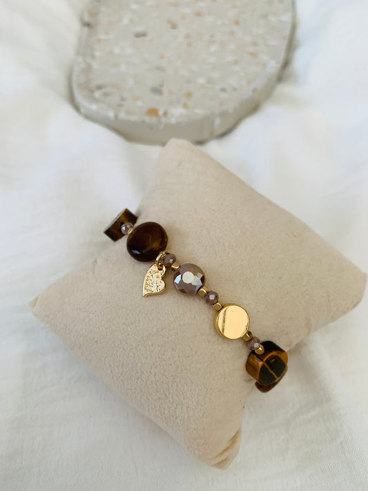Armband 'caramel'