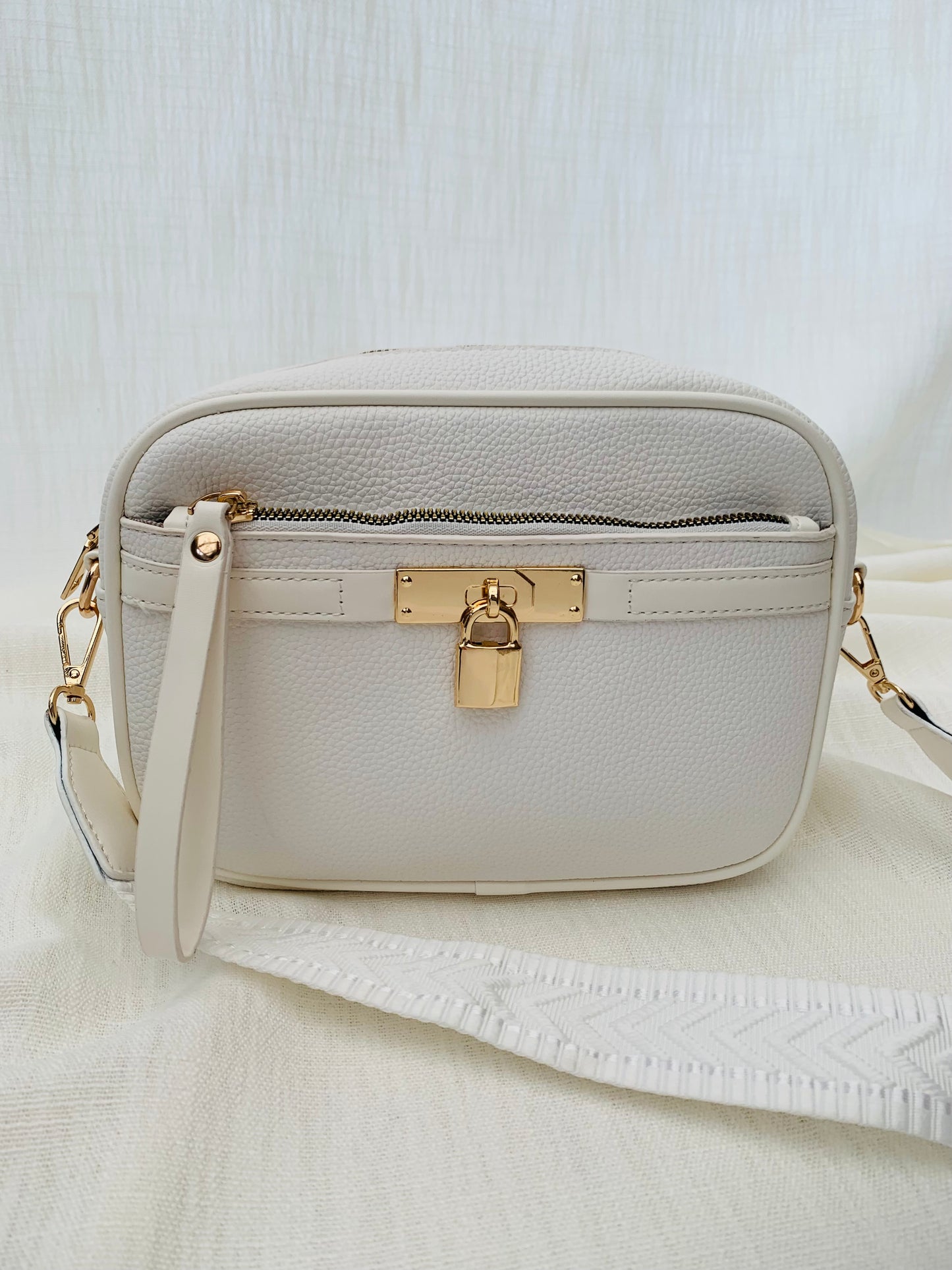 Handtas 'white charm'