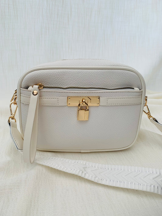 Handtas 'white charm'