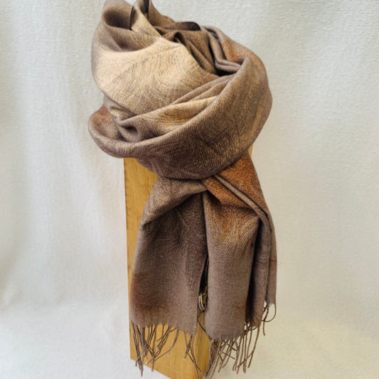 Sjaal ‘brown bling’
