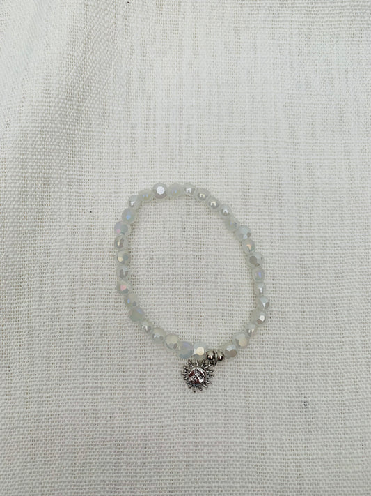 Armband 'silver sun'