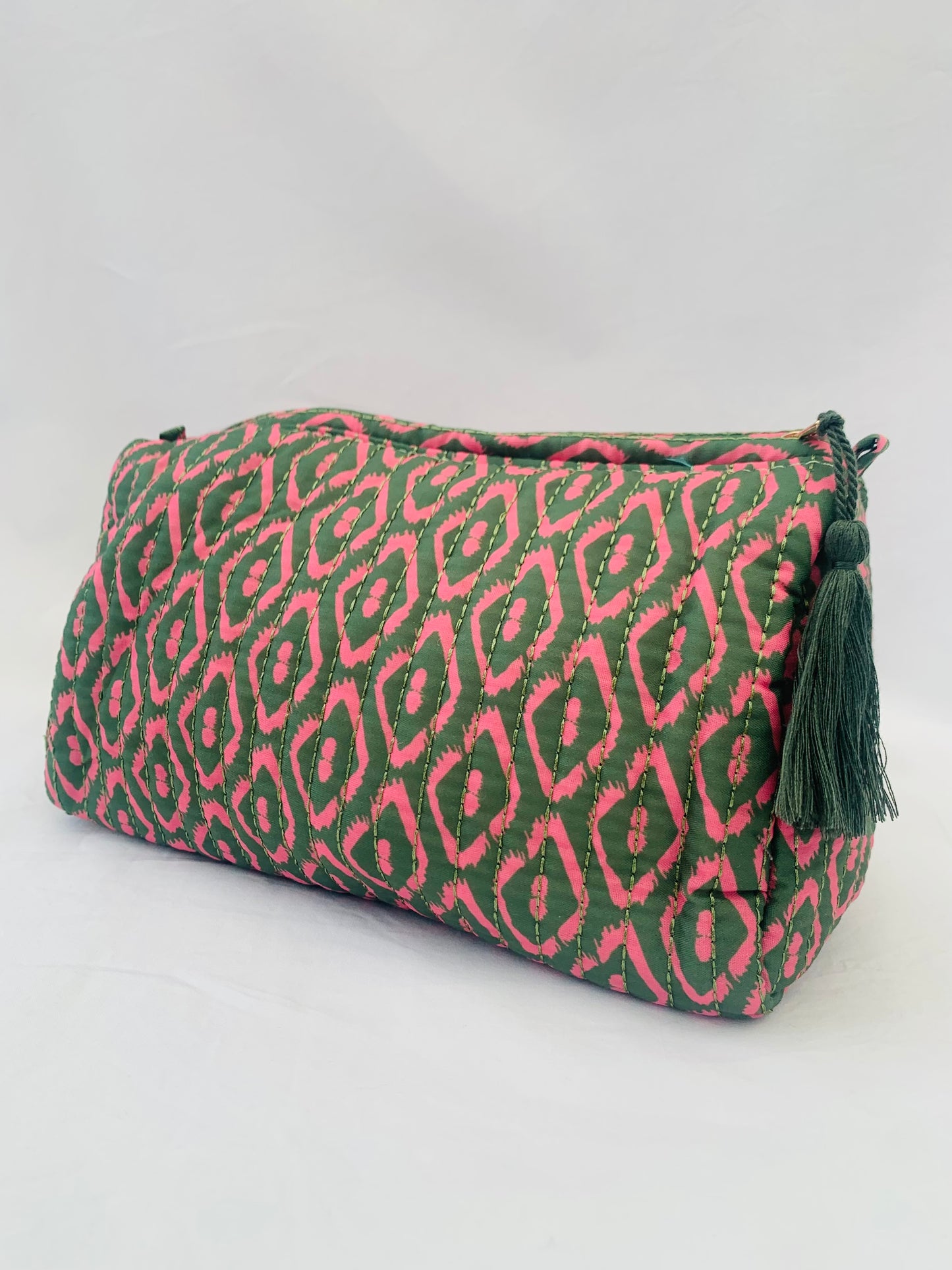 Make-up bag 'retro green'