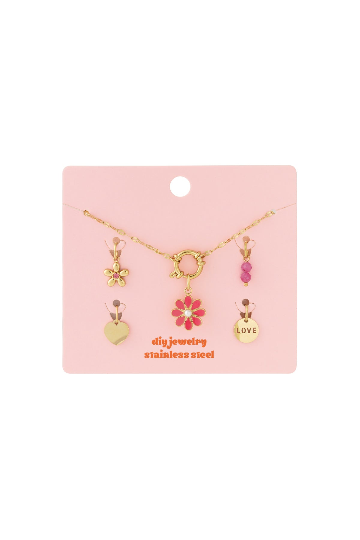 DIY-ketting 'lovely summer'