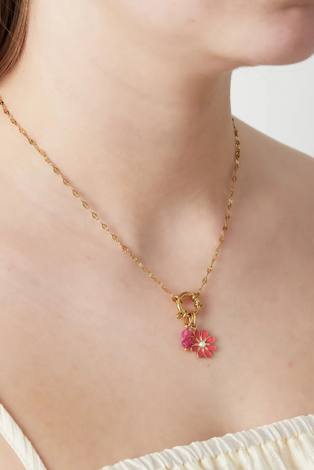 DIY-ketting 'lovely summer'