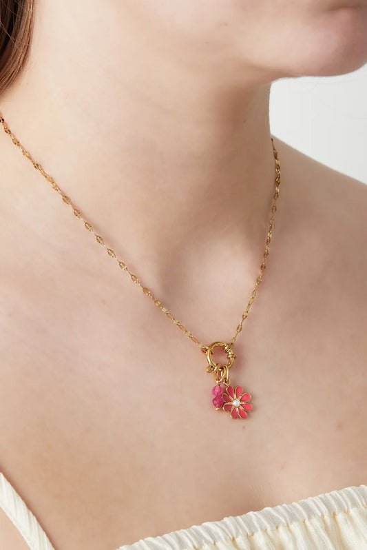 DIY-ketting 'lovely summer'