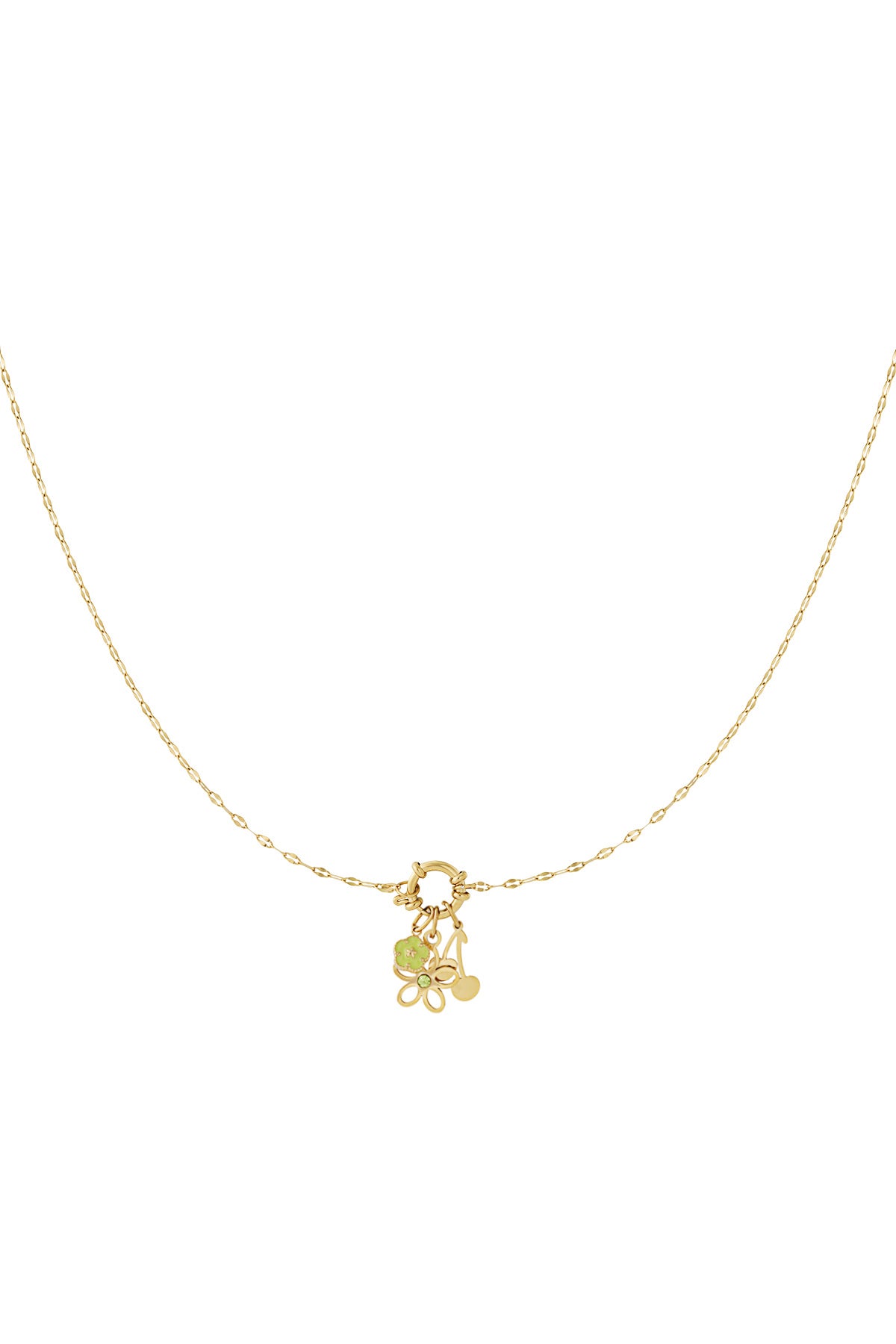 DIY-ketting 'green summer'