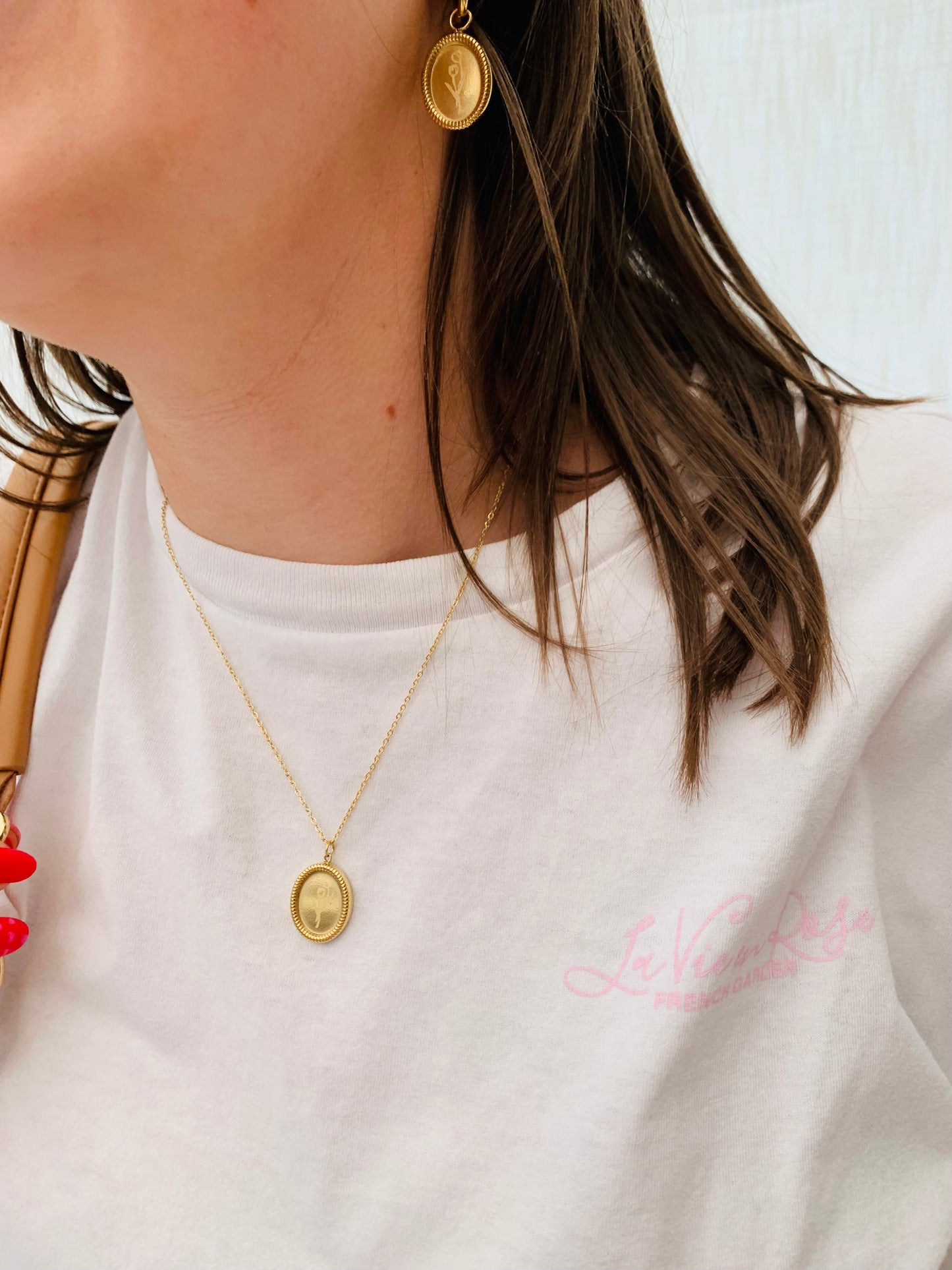 Ketting 'framed tulip'