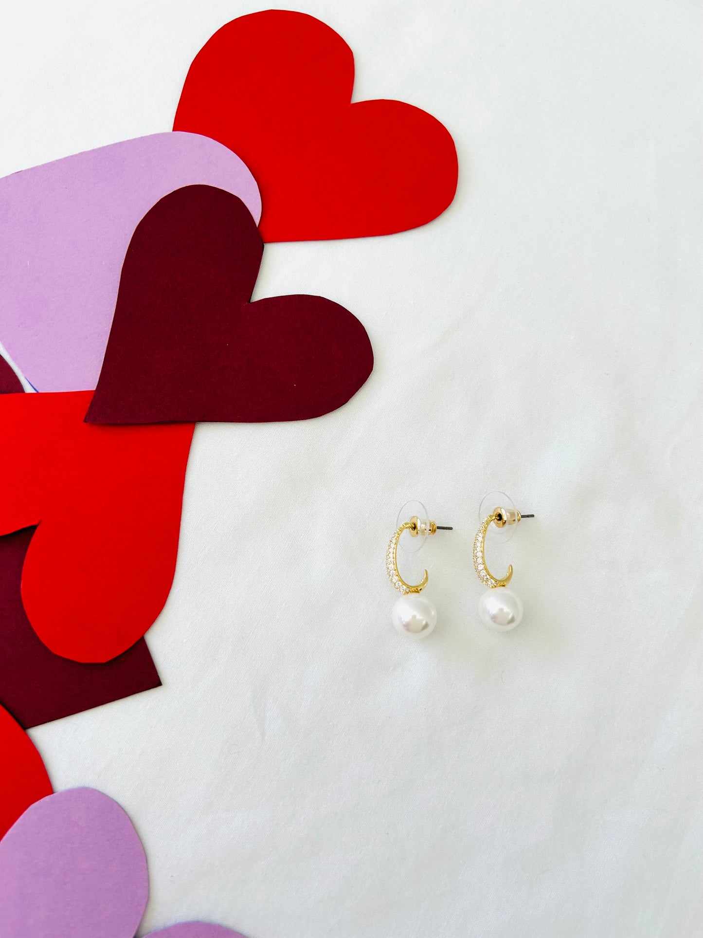 Oorbellen ‘pearl deluxe’