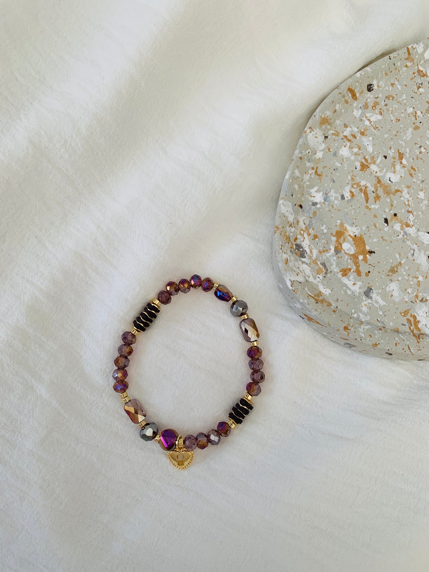 Armband 'lavender tiwst'