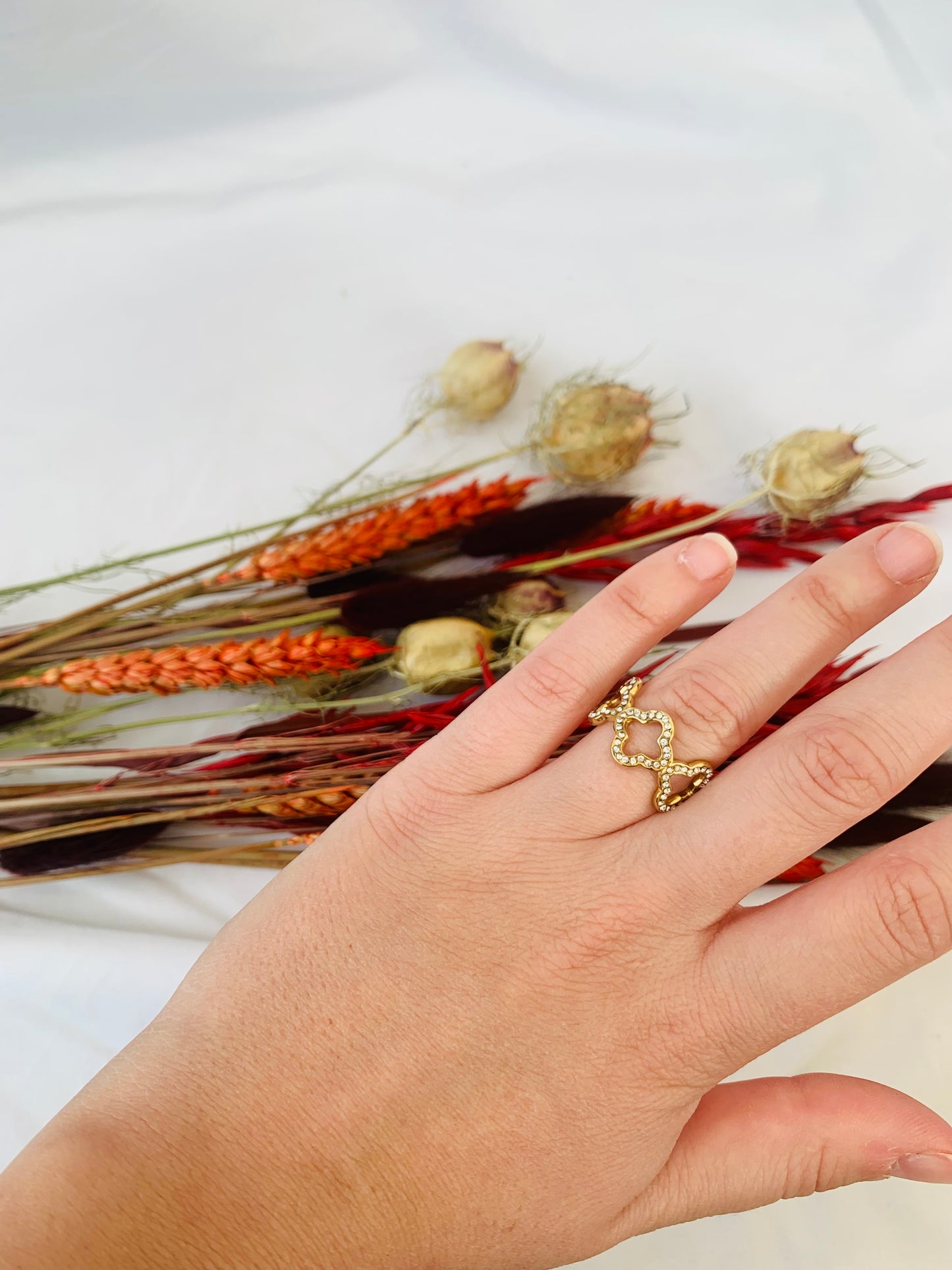 Ring ‘elegant swirl’