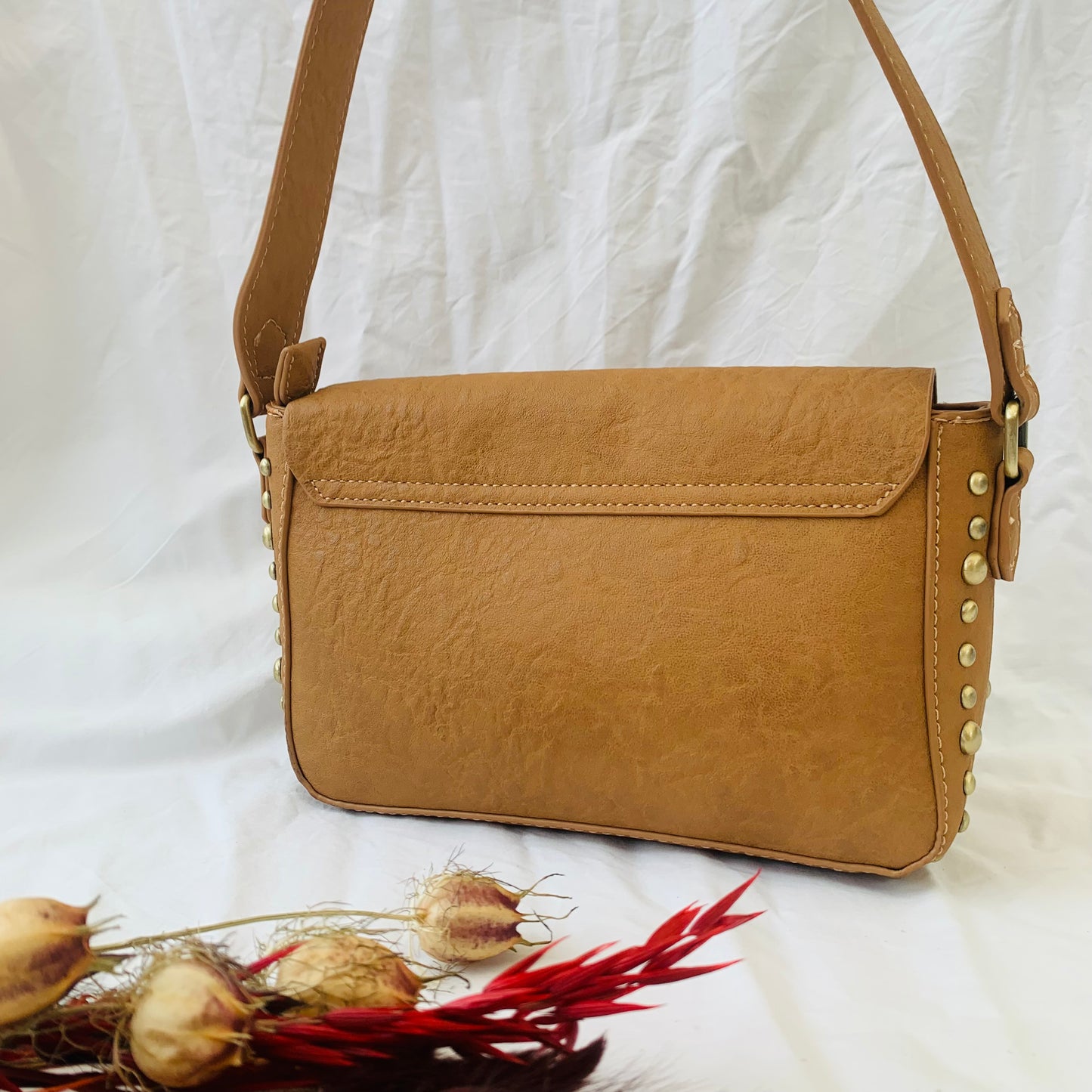 Handtas ‘beautiful brown’