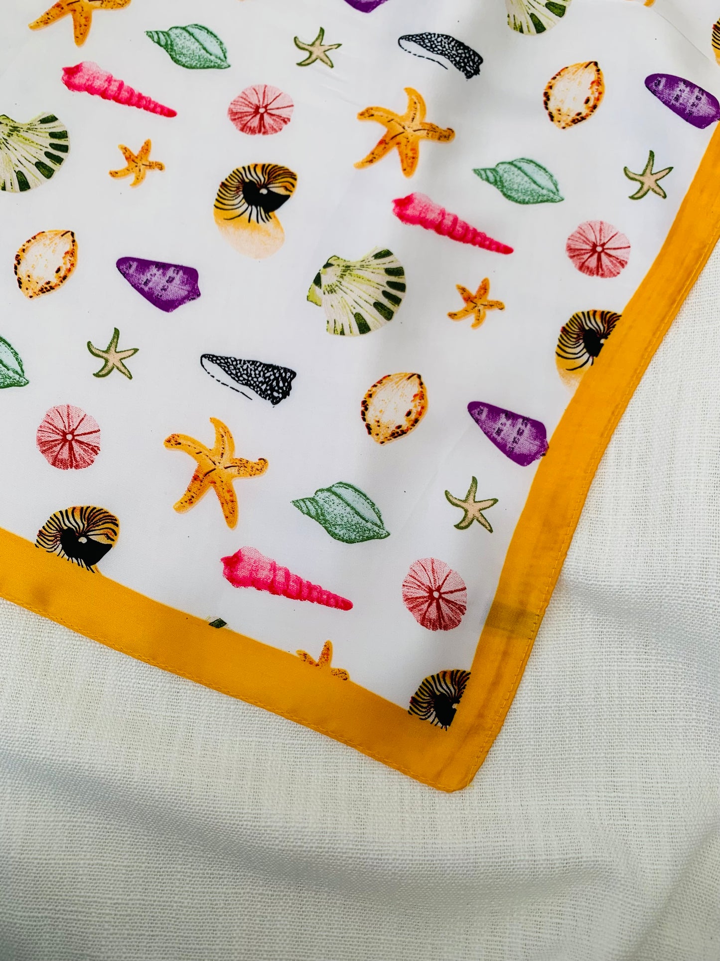 Mini scarf 'ocean print'