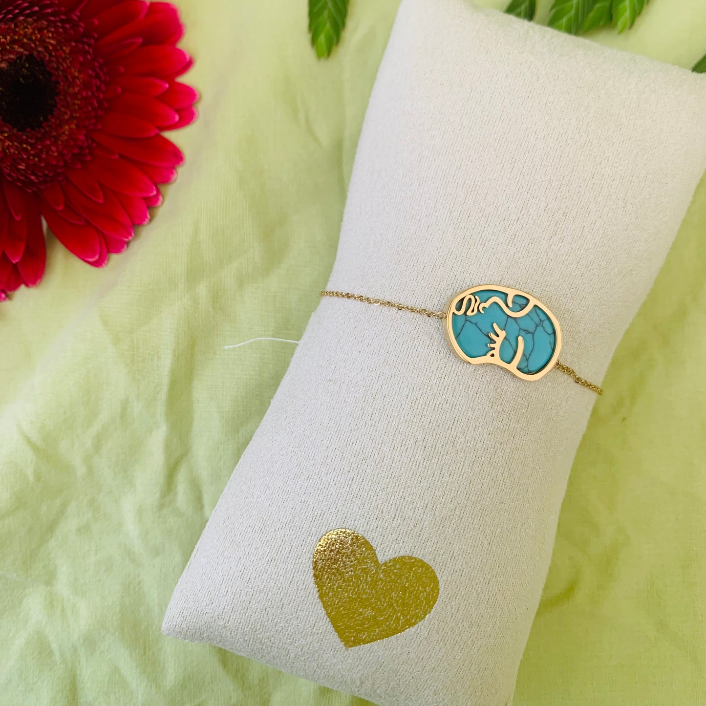 Armband ‘blue face’