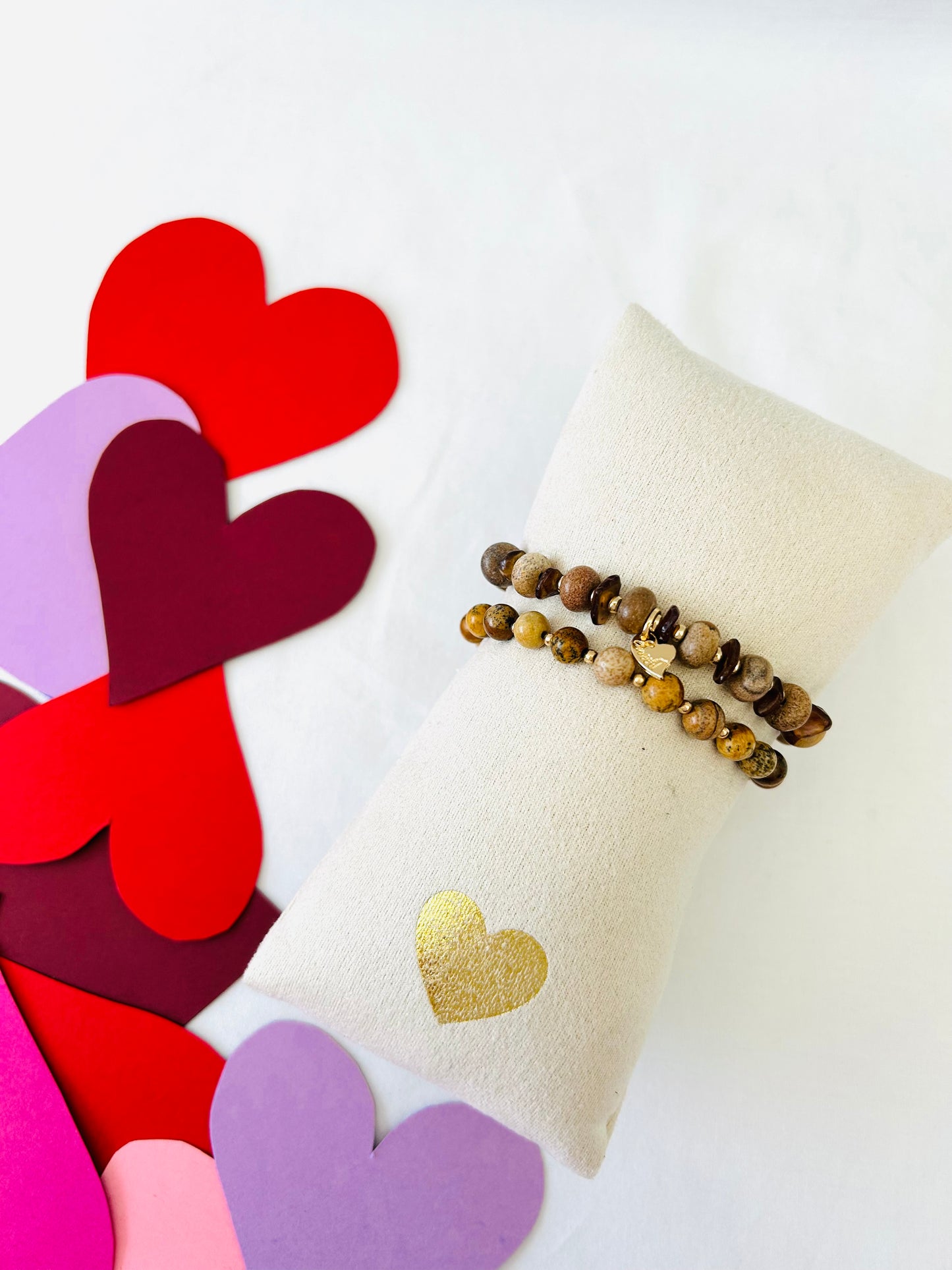 Armband ‘brown pearls’