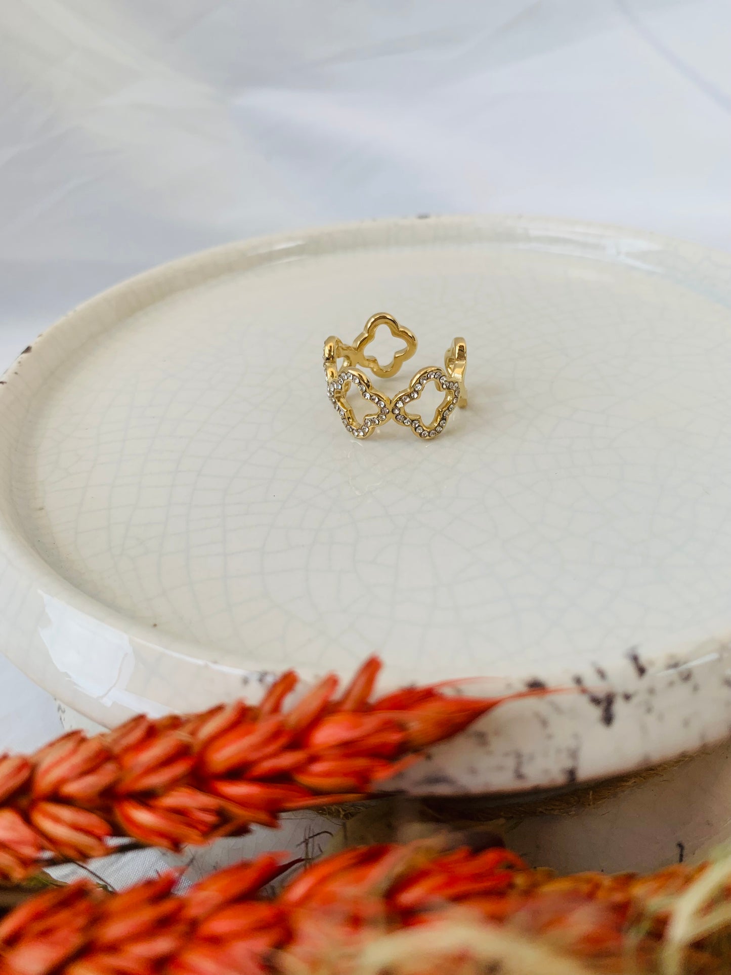 Ring ‘elegant swirl’