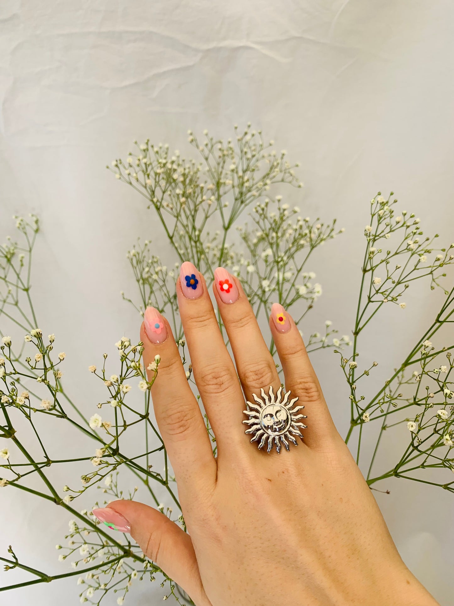 Ring ‘sunny silver’