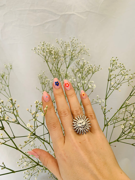 Ring ‘sunny silver’