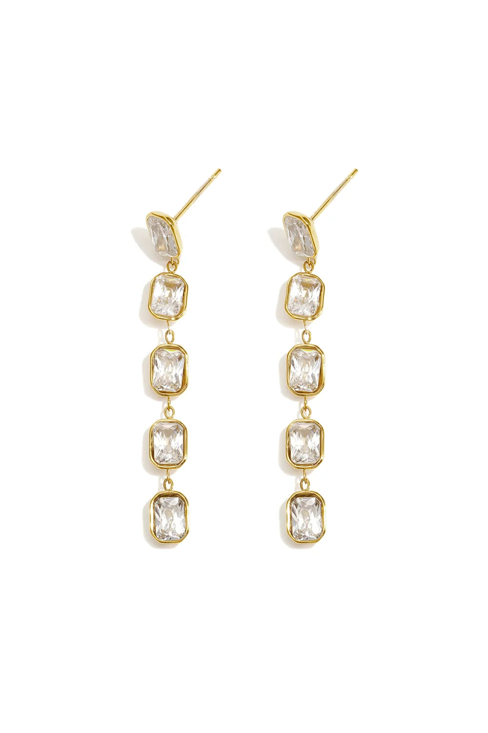 Oorbellen 'white'