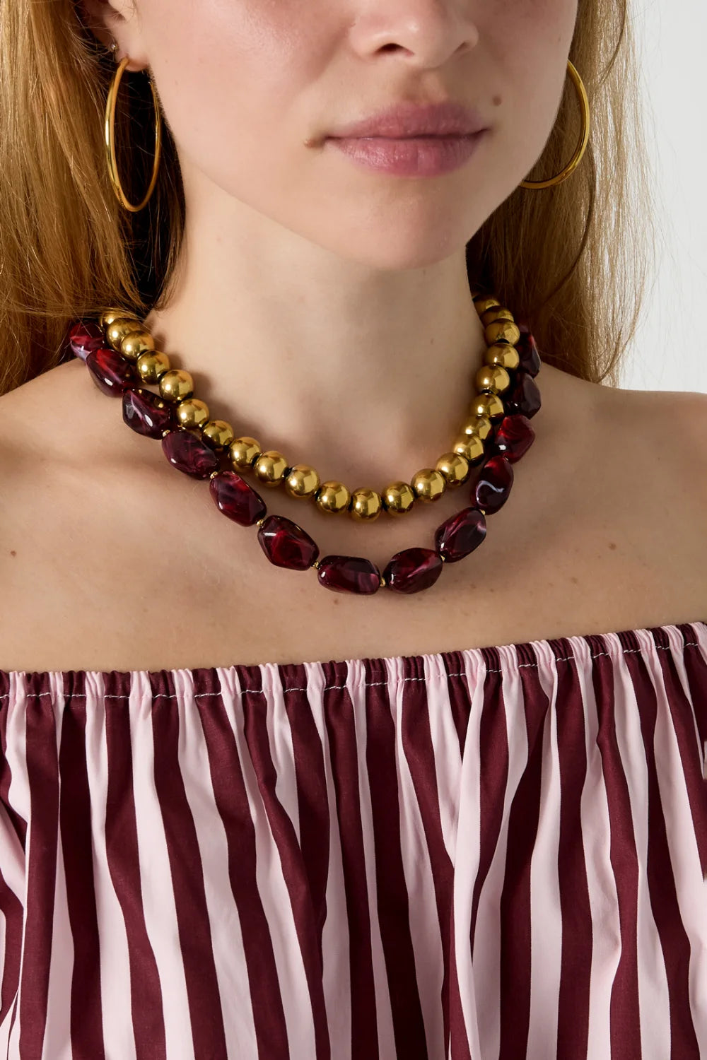 Ketting 'red beads'
