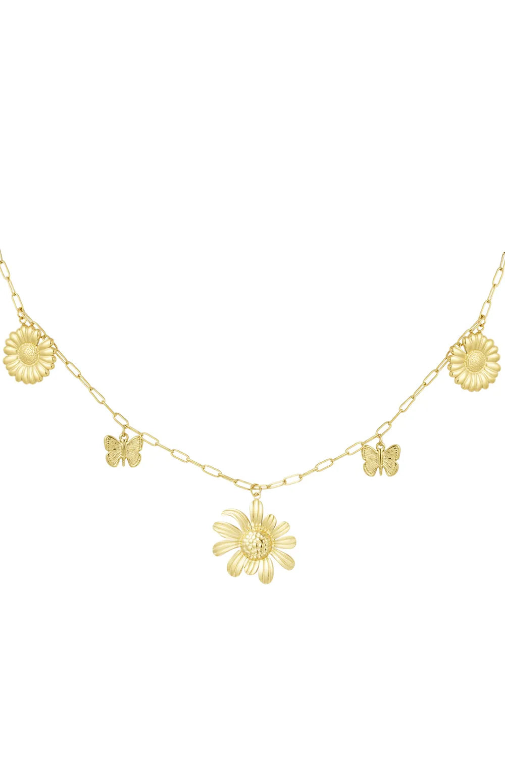 Ketting 'floral charm'