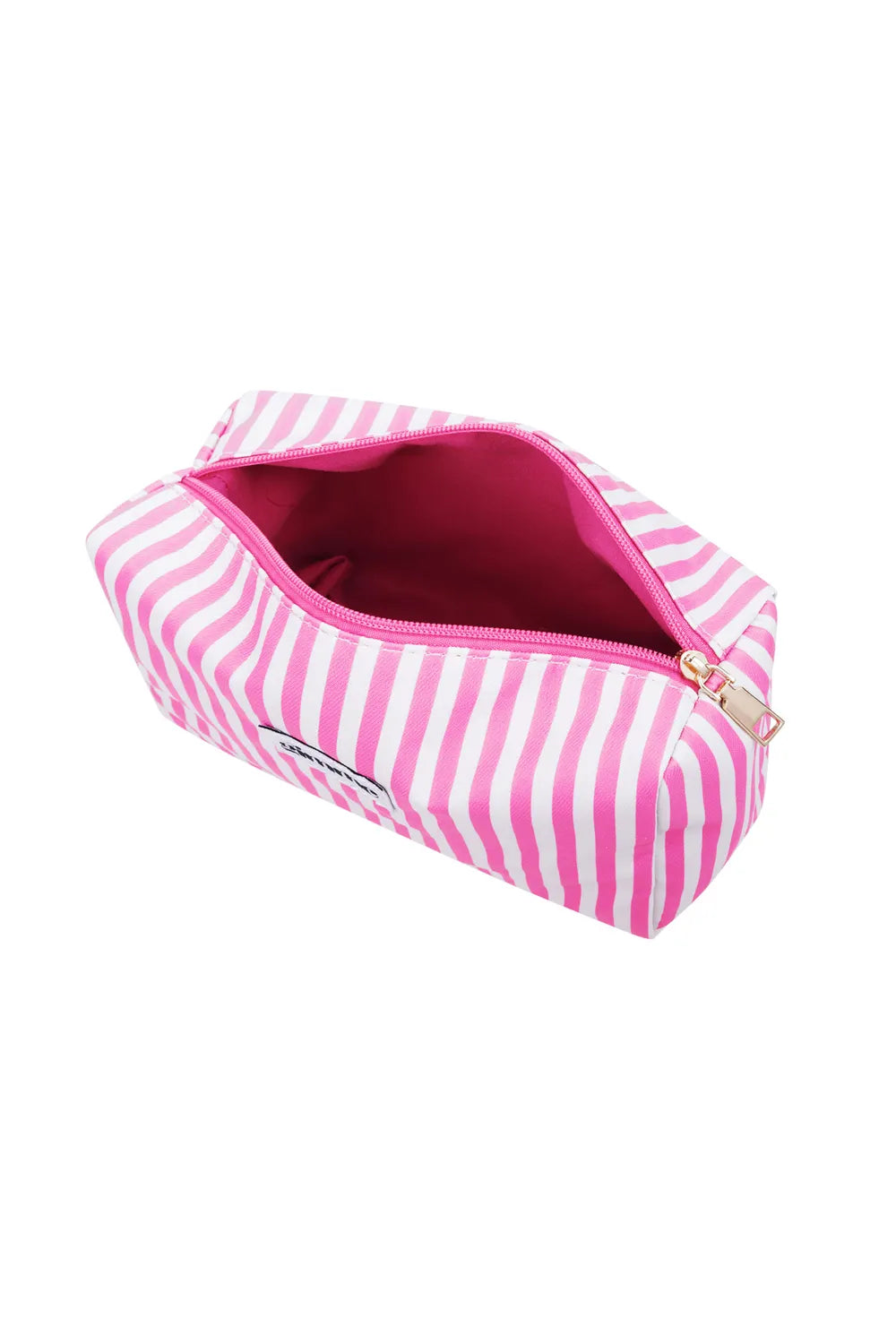 Make-up bag 'pink stripe'