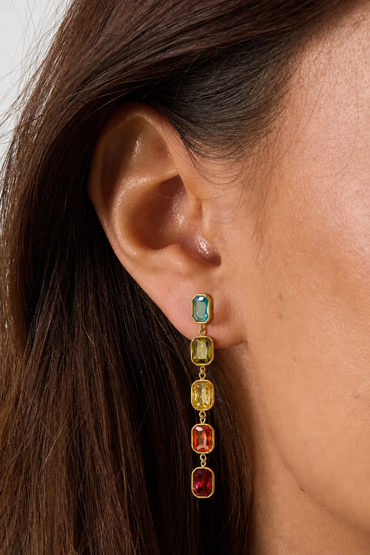 Oorbellen 'mixed color'