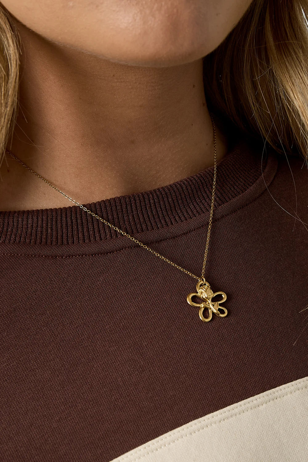 Ketting 'rose blossom'